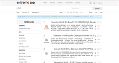 Desktop Screenshot of extremetop.com
